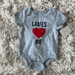Valentine's baby onesie size 0-3m